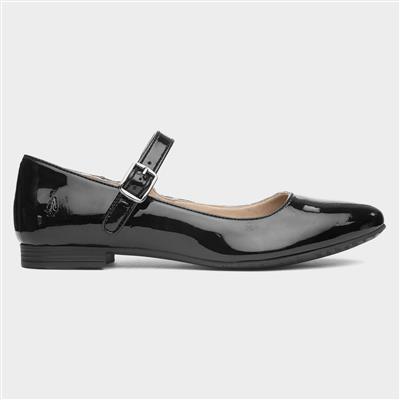 Melissa Womens Black Patent Shoe