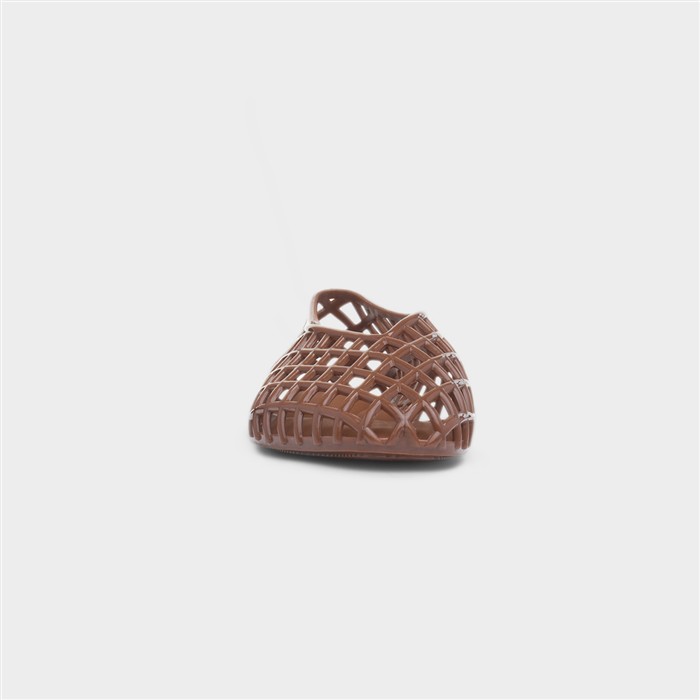 Ashley Womens Brown Jelly Shoe