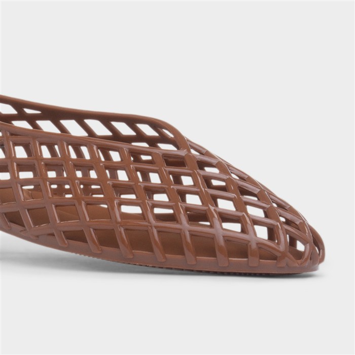 Ashley Womens Brown Jelly Shoe