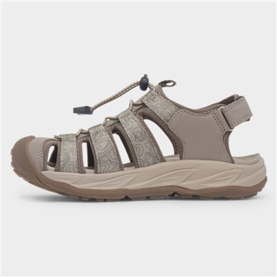 Bibury Womens Taupe Walking Sandal