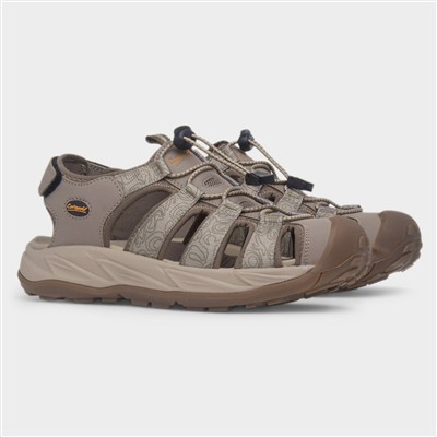 Bibury Womens Taupe Walking Sandal