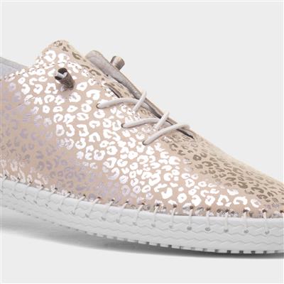 Blade Womens White Leather Shoe