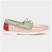Heavenly Feet Shelly Womens Multi Floral Boat Shoe (Click For Details)