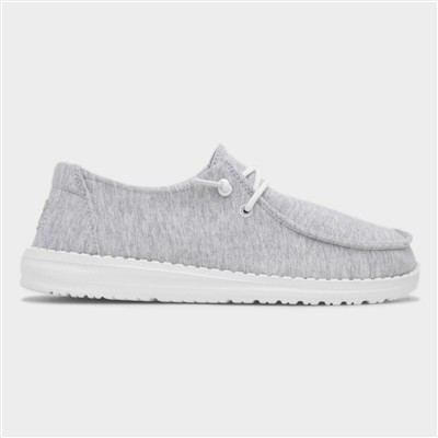 Wendy Stretch Womens Light Grey Shoe