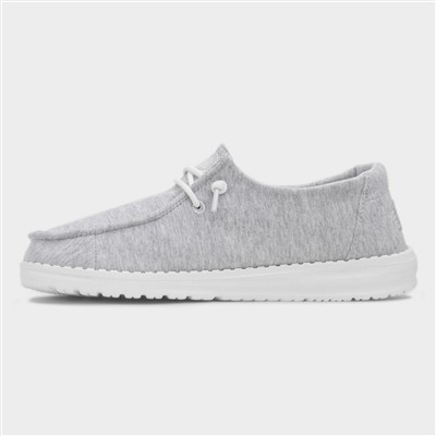 Wendy Stretch Womens Light Grey Shoe