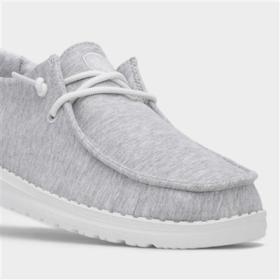 Wendy Stretch Womens Light Grey Shoe
