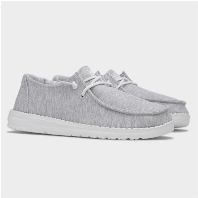 Wendy Stretch Womens Light Grey Shoe