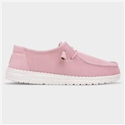 HEY DUDE Wendy Stretch Sox Womens Rosette Shoe (Click For Details)
