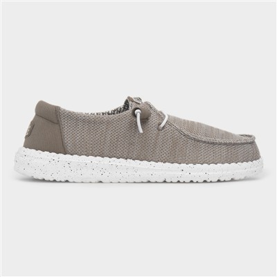 Wendy Stretch Sox Womens Walnut Shoe