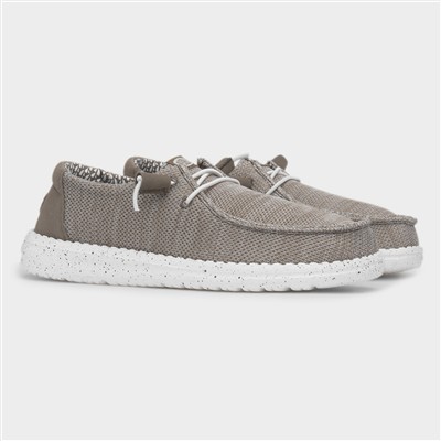 Wendy Stretch Sox Womens Walnut Shoe
