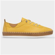 Lunar Evie Womens Mustard Casual Leather Shoe (Click For Details)