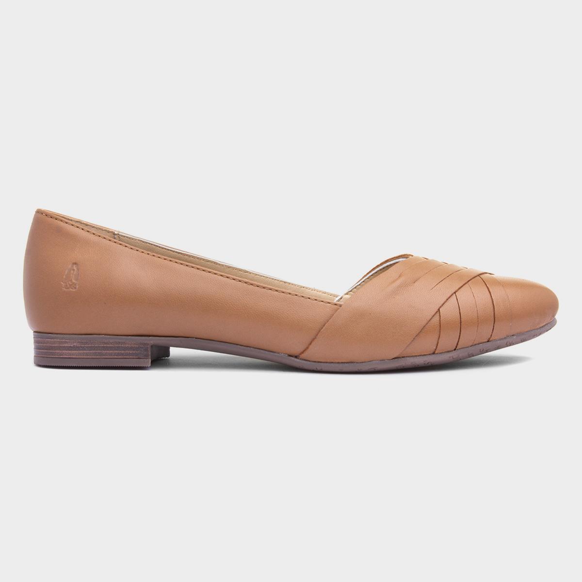 Marley Womens Tan Leather Ballerina