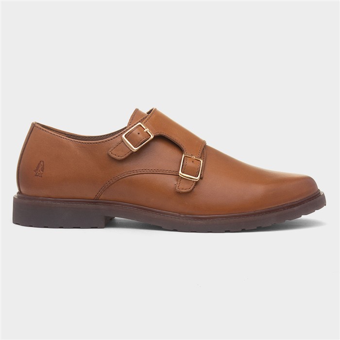 Hush Puppies Women's Tan Verity Leather Monk Shoe Size 9