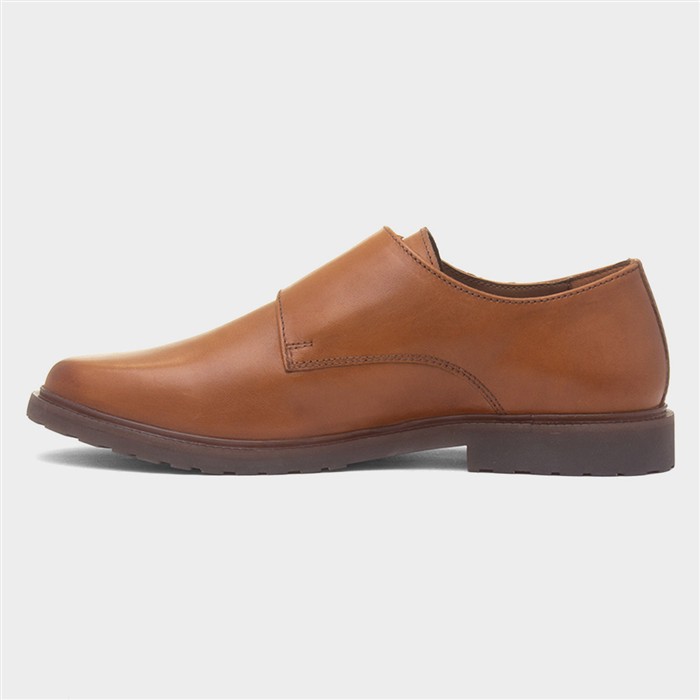 Verity Womens Tan Leather Monk Shoe
