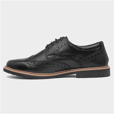 Verity Women's Black Leather Shoe