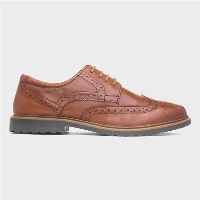 Hush Puppies Women's Tan Verity Leather Shoe Size 7