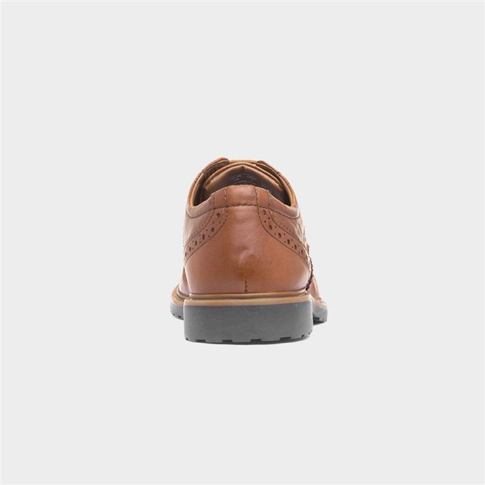 Verity Womens Tan Leather Brogue