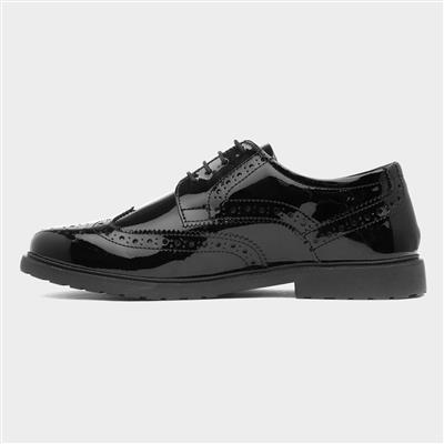 Verity Womens Black Leather Shoe