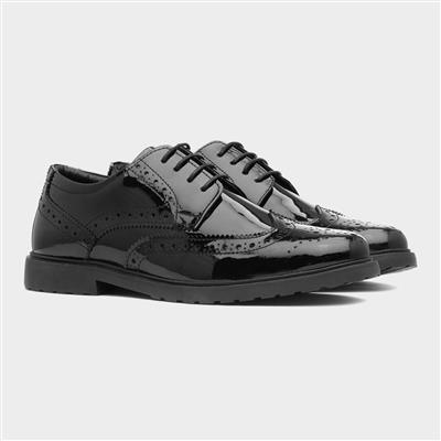 Verity Womens Black Leather Shoe