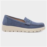 Cushion Walk Kelly Womens Blue Casual Shoe (Click For Details)