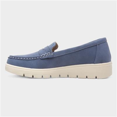 Kelly Womens Blue Casual Shoe
