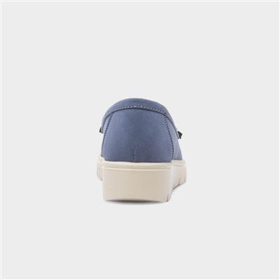Kelly Womens Blue Casual Shoe