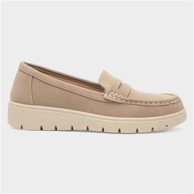 Kelly Womens Beige Casual Shoe