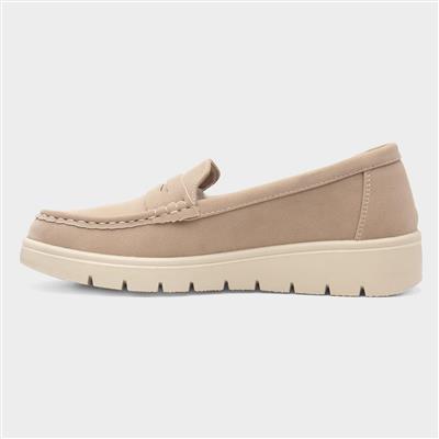 Kelly Womens Beige Casual Shoe