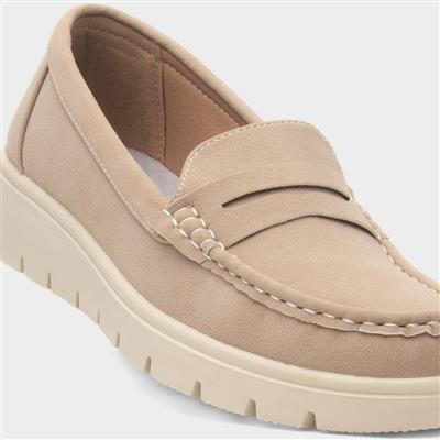 Kelly Womens Beige Casual Shoe