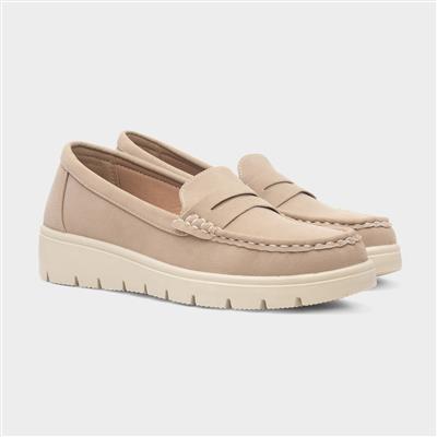 Kelly Womens Beige Casual Shoe