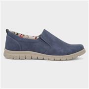 Cushion Walk Marie Womens Navy Casual Shoe (Click For Details)