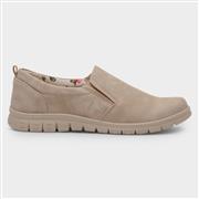 Cushion Walk Marie Womens Beige Casual Shoe (Click For Details)