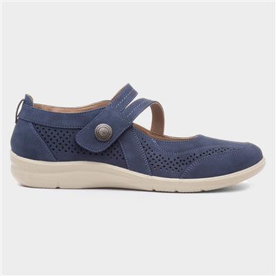 Mhari Womens Navy Shoe