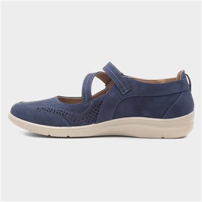 Mhari Womens Navy Shoe
