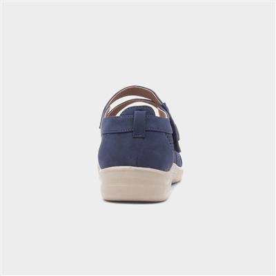 Mhari Womens Navy Shoe