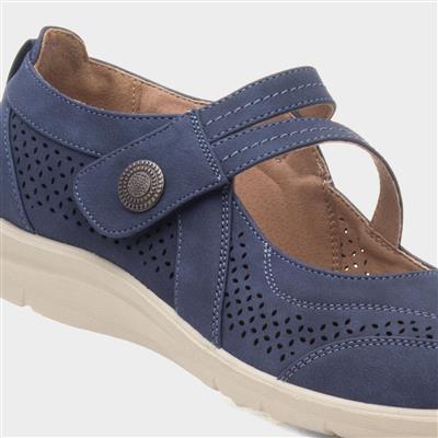Mhari Womens Navy Shoe
