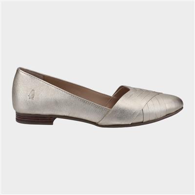 Marley Womens Gold Leather Shoe