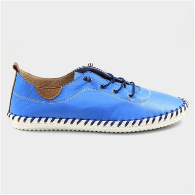 St Ives Womens Cobalt Blue Shoe