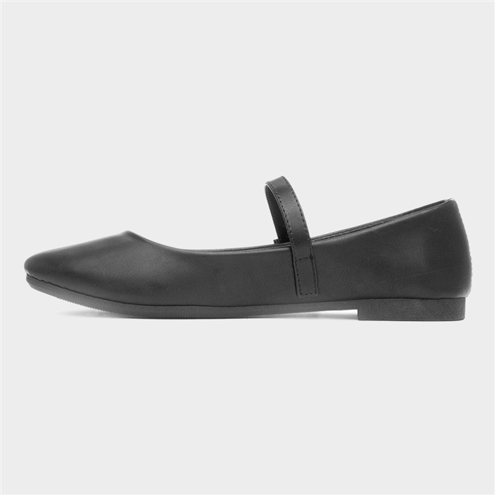 Womens Black Ballerina
