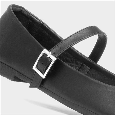 Womens Black Ballerina