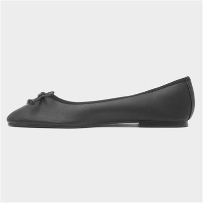 Penelope Womens Black Ballerina