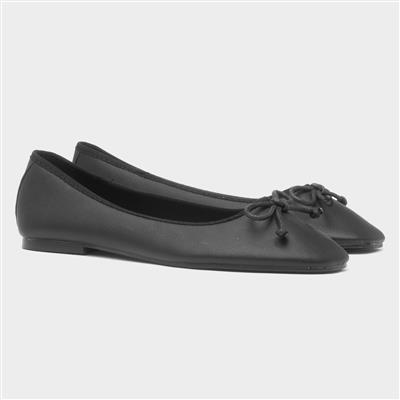 Penelope Womens Black Ballerina