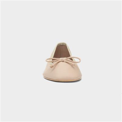 Penelope Womens Nude Ballerina