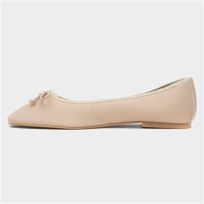 Penelope Womens Nude Ballerina