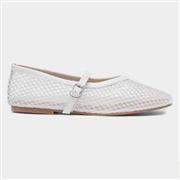 Truffle Collection Krystal Womens White Ballerina (Click For Details)