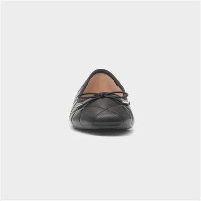 Faye Womens Black Ballerina