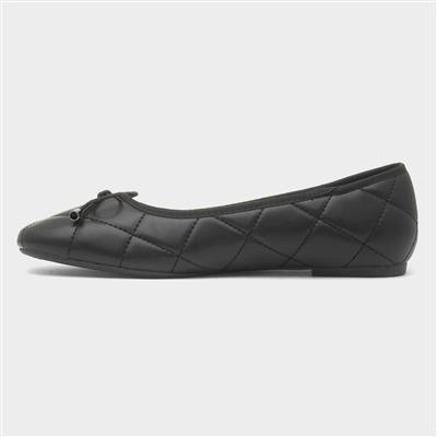Faye Womens Black Ballerina