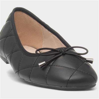 Faye Womens Black Ballerina