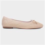 Truffle Faye Womens Nude Wider Fit Ballerina (Click For Details)