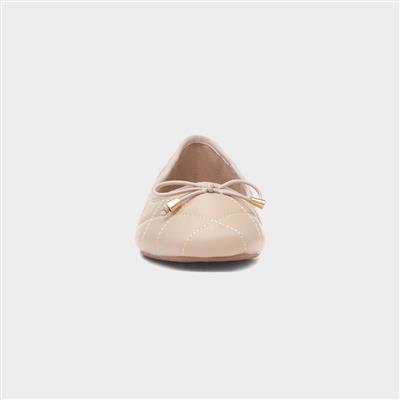 Faye Womens Nude Ballerina